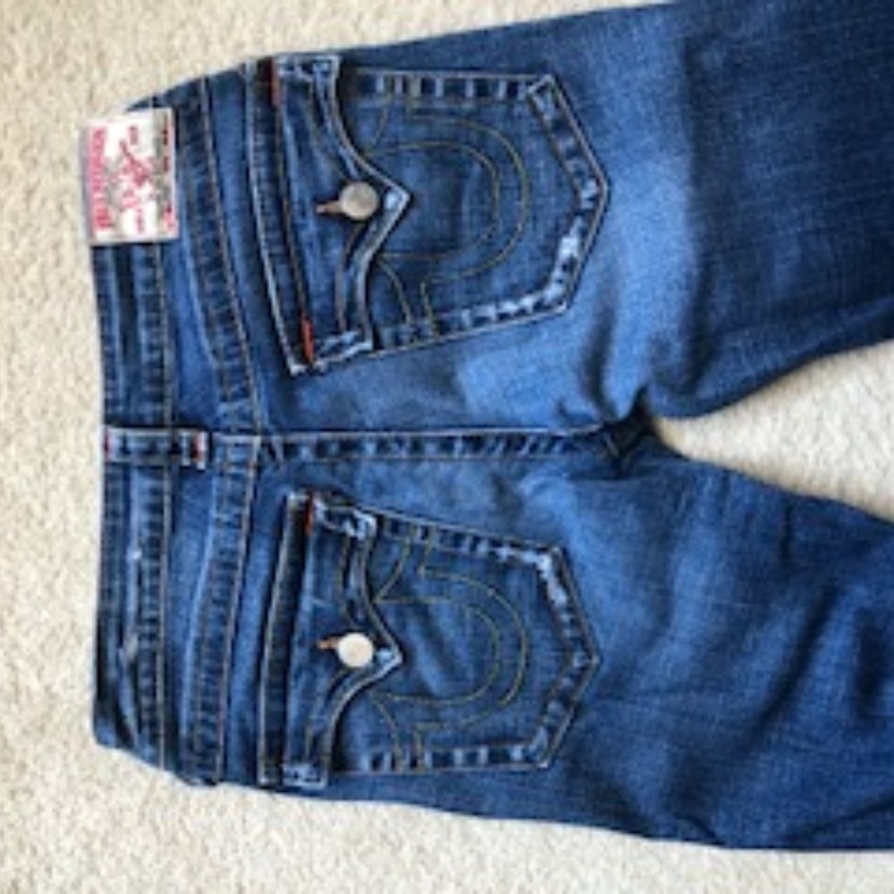 True Religion Joey Heritage Flare Jeans Sz 30
